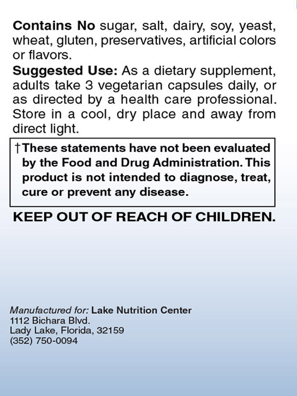 ​Magnesium Glycinate - 180 Vegetarian Capsules