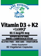 Vitamin D3 + K2