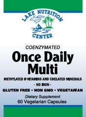 Once Daily Multi - Iron Free