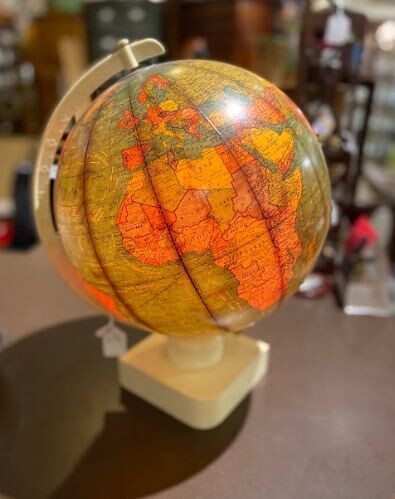 1949 Vintage Globe Lamp