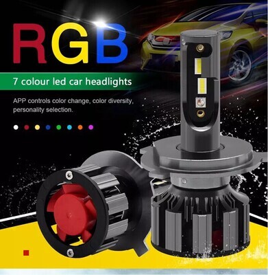 RGB Foglight LED kit H11 HB4 app controlled multi colour