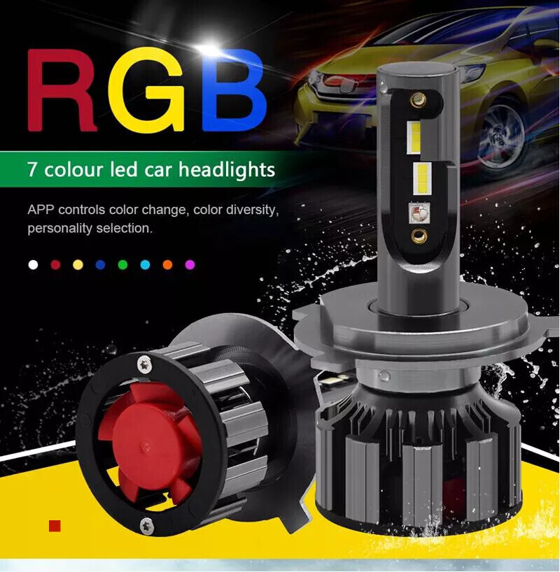 RGB Foglight LED kit H11 HB4 app controlled multi colour