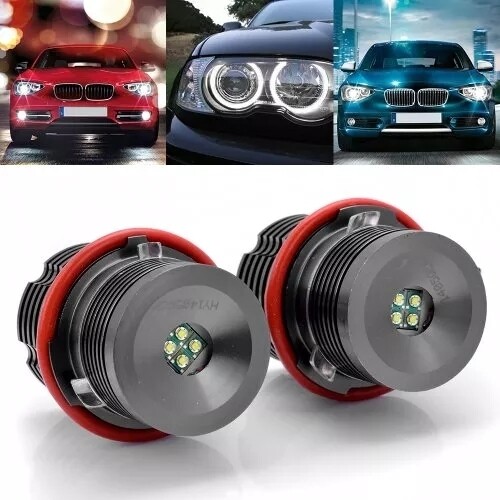 80w Angel eye Headlight cree LED kit error free bmw E87 E61 E63 E39 X3 X5