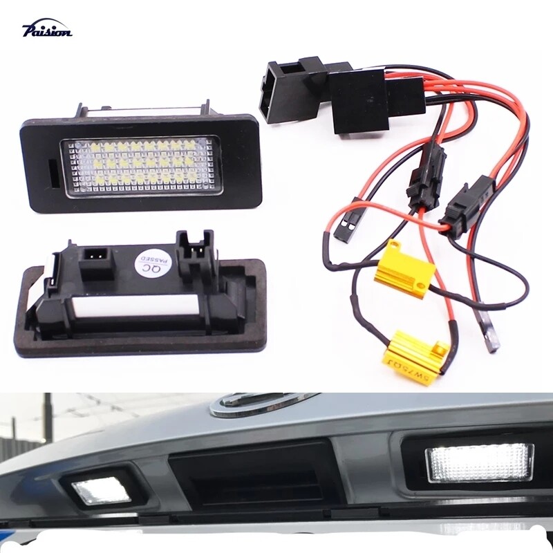 Audi number license plate LED kit A1 A3 A4 A5 A6 A7 Q5 TT