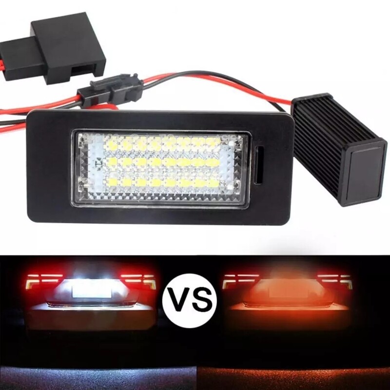 Audi number license plate LED kit A1 A3 A4 A5 A6 A7 Q5 TT RS5 S4