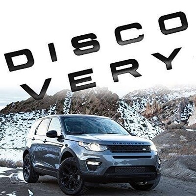 Land Range rover discovery Sport black badge emblem adhesive stick on