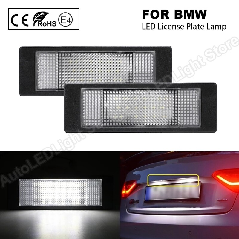 BMW number license plate LED kit 1 6 series Z4 X2 I3