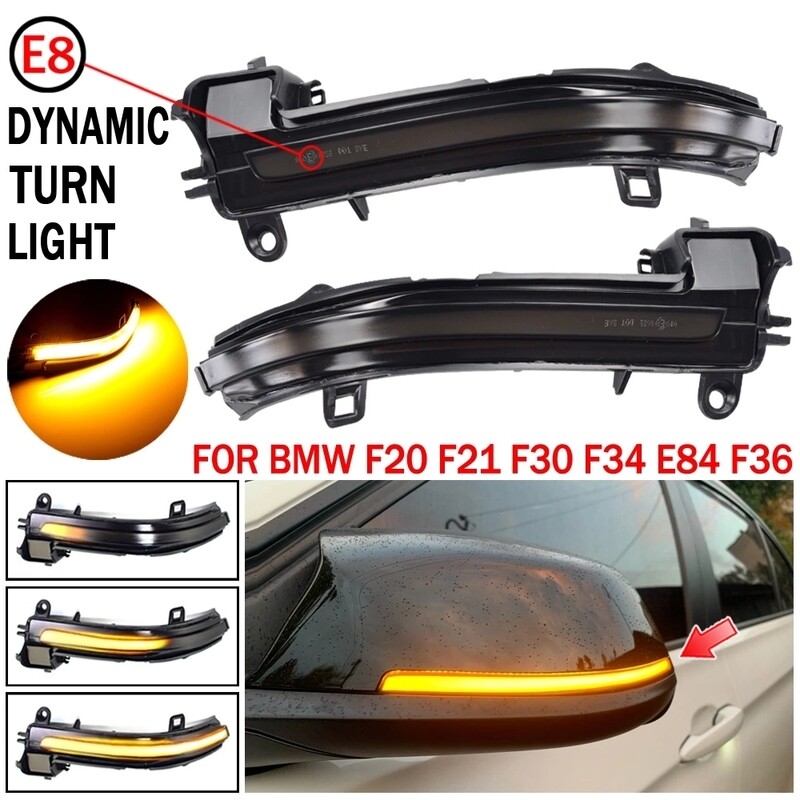 BMW side mirror dynamic sequential indicator LED kit 1 2 3 4 series X1 I3