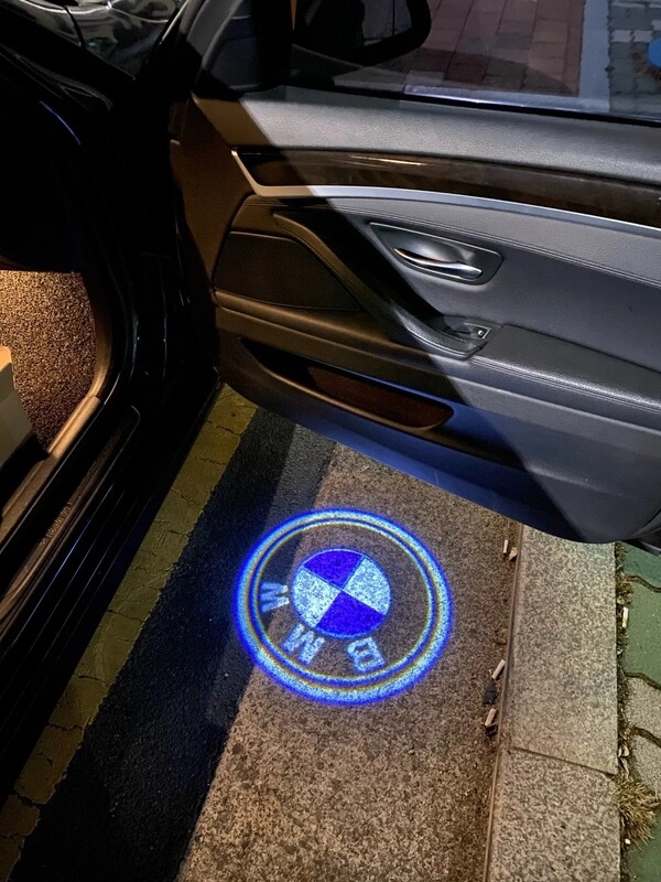2pc BMW door projector shadow LED kit logo