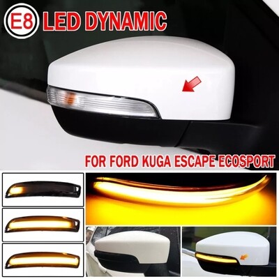 Ford sequential side mirror dynamic LED kit focus kuga escape