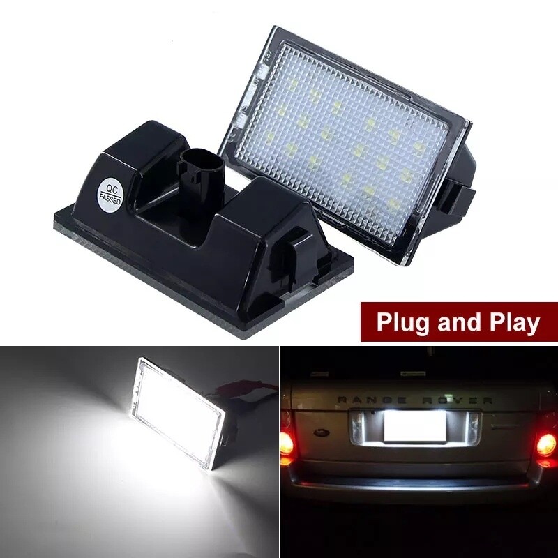 Range Land Rover number license plate LED kit sport svr freelander Discovery sport 