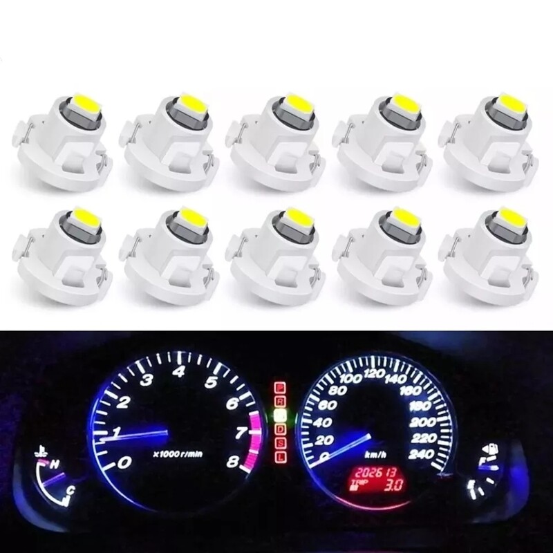5pcs T4.7 neo wedge LED bulbs white blue green red
