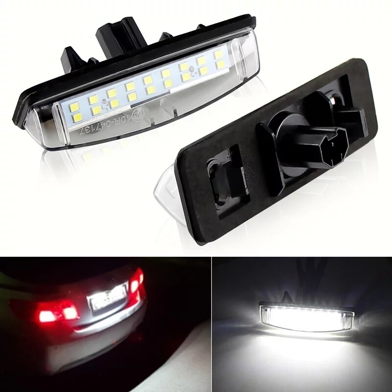 Lexus number license plate LED kit