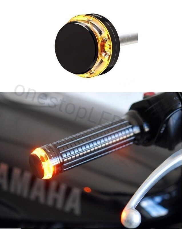 2pcs LED indicator kit motorbike motorcycle quad circle
