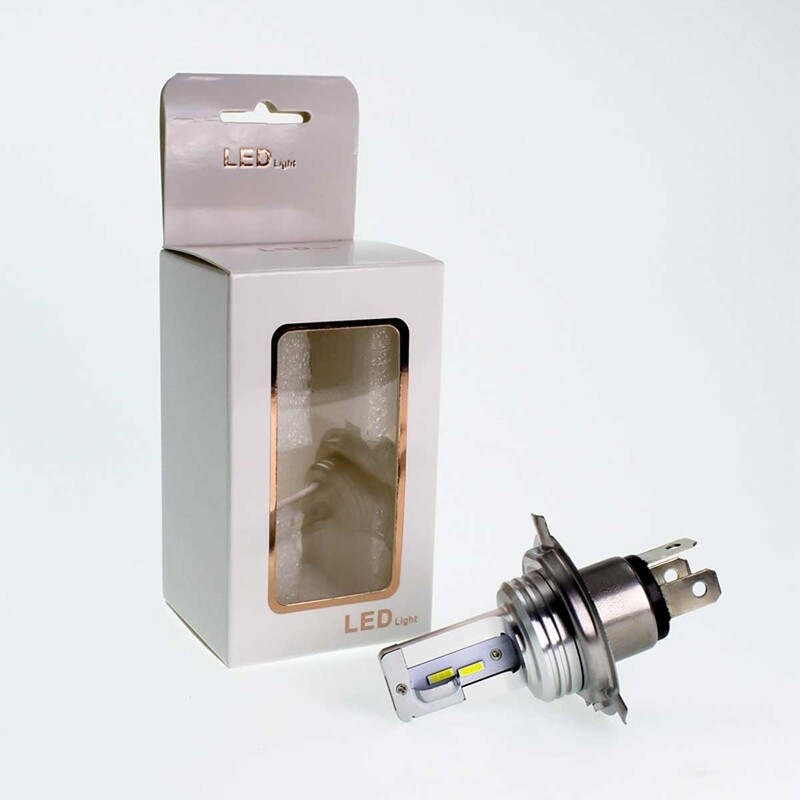1pc H4 High Low Hi/Lo LED headlight bulbs