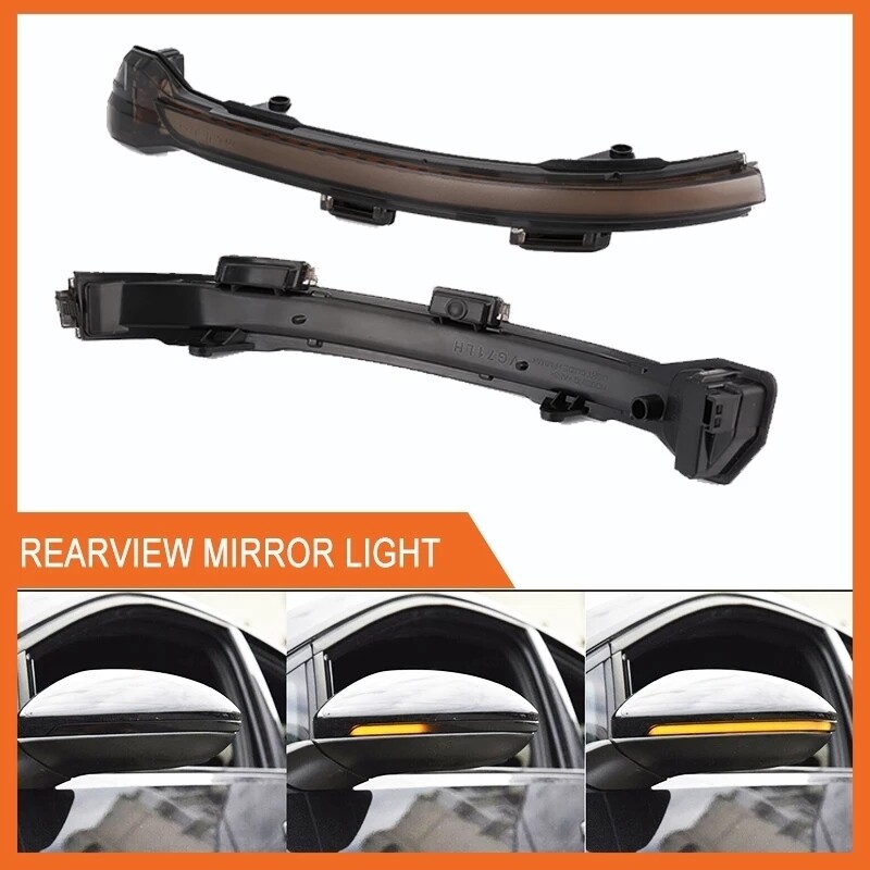 Volkswagen sequential side mirror dynamic LED kit Golf mk7 Touran