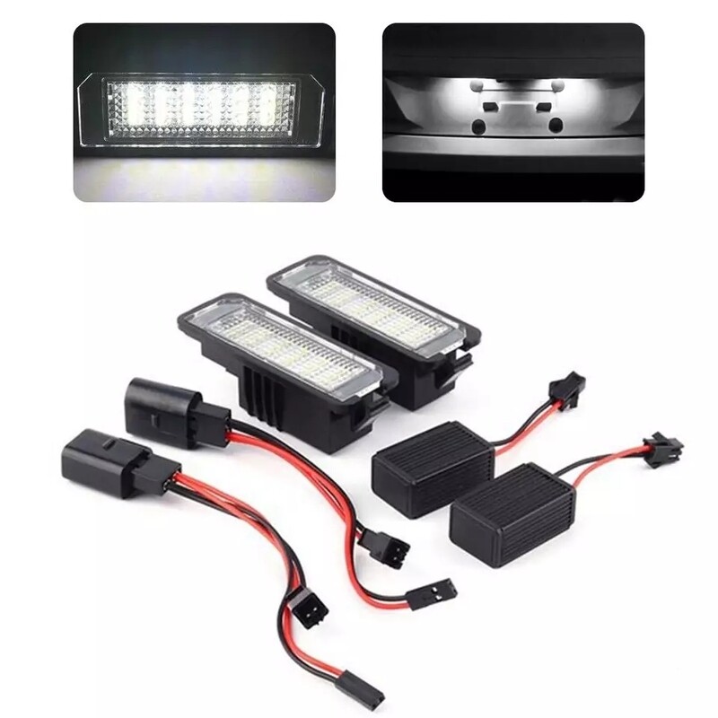 Volkswagen number license plate LED kit Golf Passat Polo Lupo Scirocco