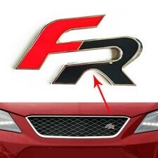 FR black F red R front grill grille badge emblem