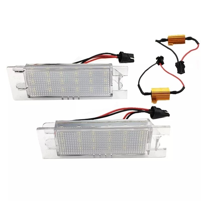 Vauxhall number license plate LED kit corsa insignia zafira astra