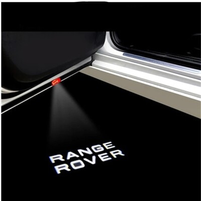 2 x Range Rover door projector shadow LED kit logo