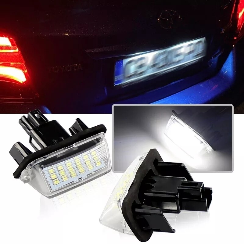 Toyota number license plate LED kit