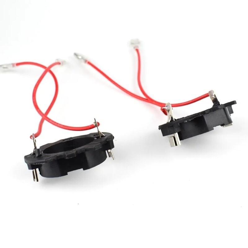 2pcs H7 Led adapter for vw golf mk5 jetta