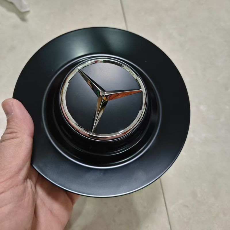 1pcs  A2224002800 Mercedes Benz 144mm black alloy wheel center hub cap