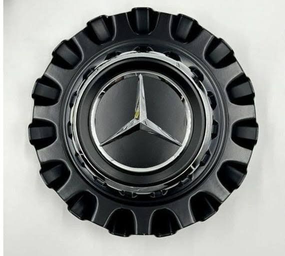 1pc A0004003200 Mercedes Benz  black alloy wheel center hub cap