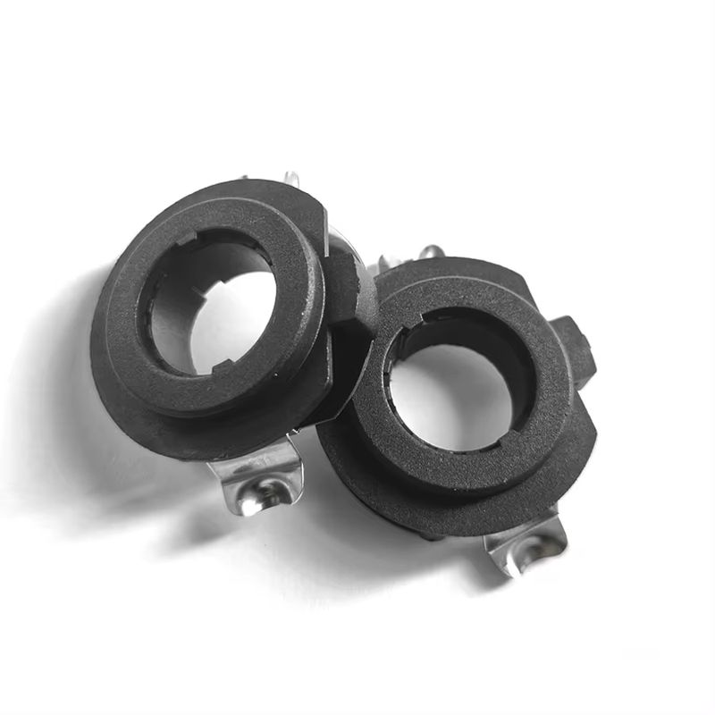 2pcs H7 Led adapter for vw audi mercedes seat skoda hyundai many other models dimple