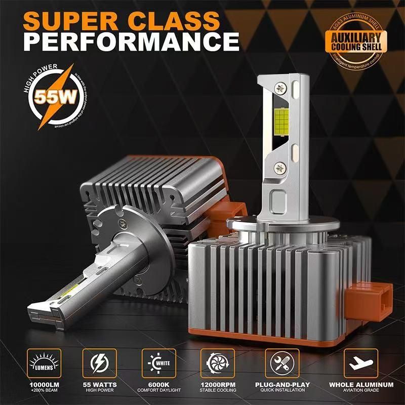 Xenon to LED kit plug and play d2s d2r direct fit error free hi lo