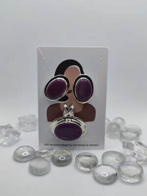 OVAL PURPLE