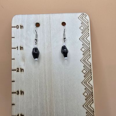 “Shadow Spark” Earrings