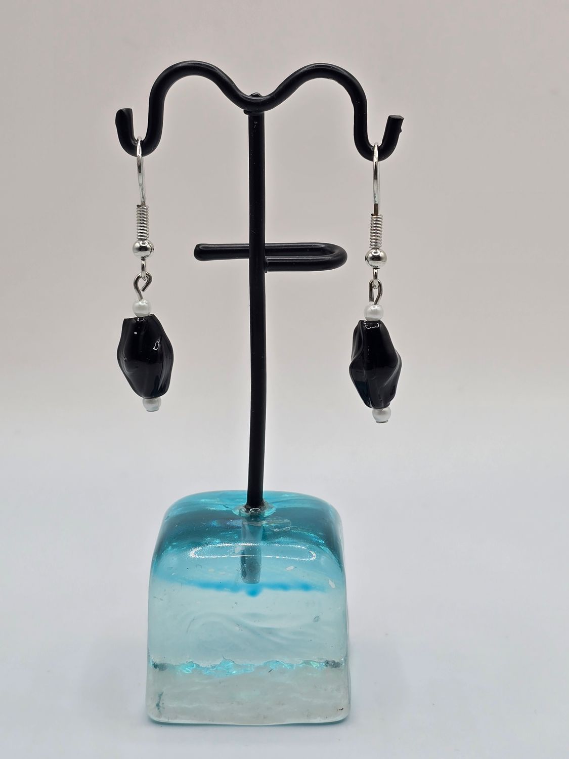 “Shadow Spark” Earrings