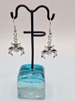 Winged Warrior&quot; Bat Earrings