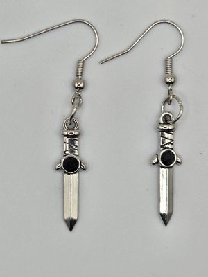 Blade Whisper Sword Earrings