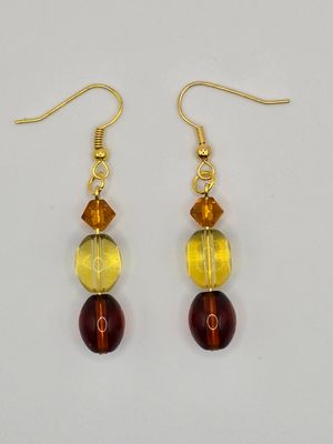 Terra Stack Beaded Earrings