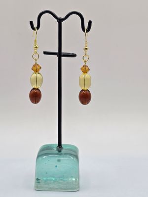 Terra Stack Beaded Earrings
