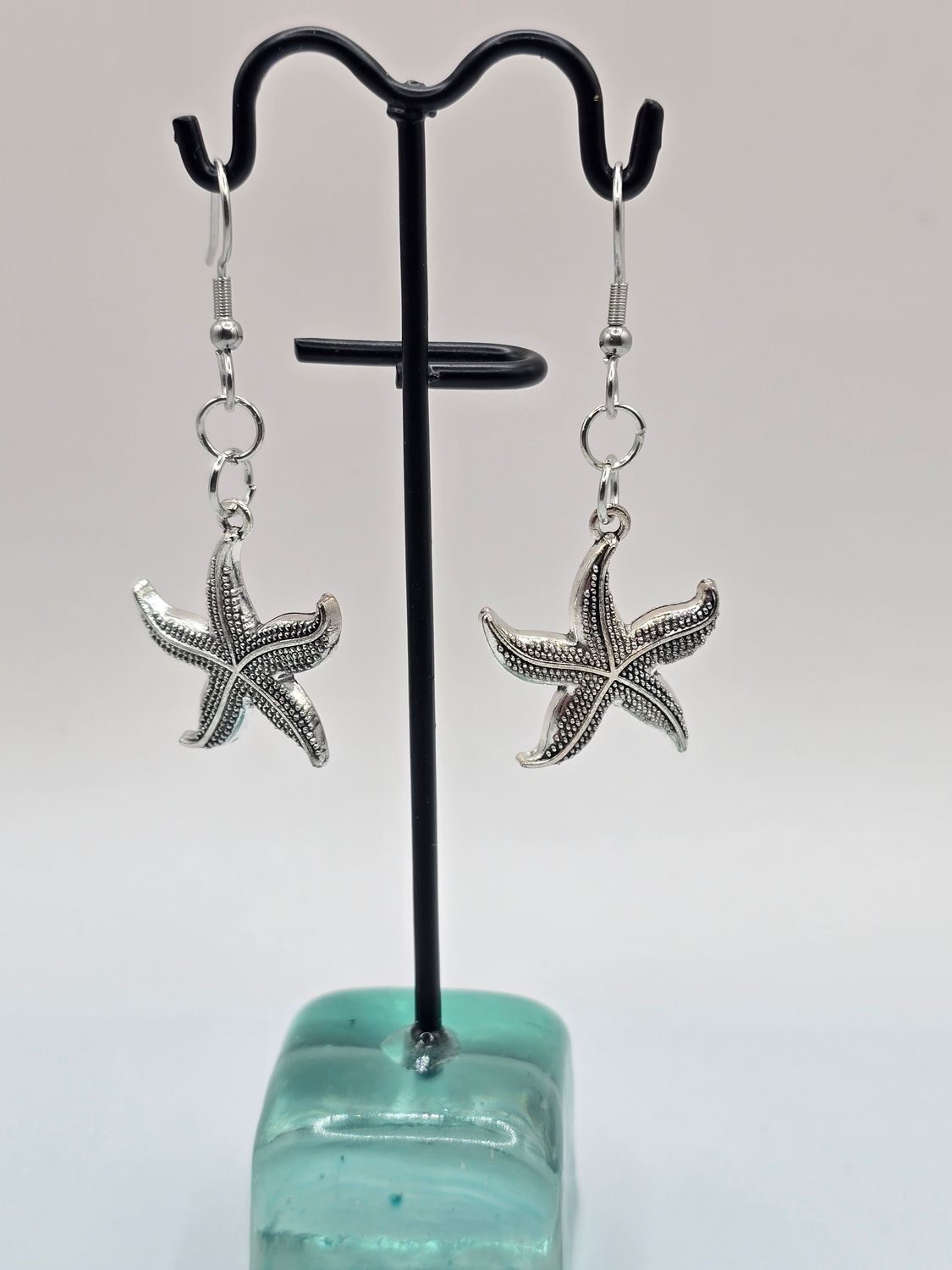 Star of the Tide: Textured Starfish Earrings