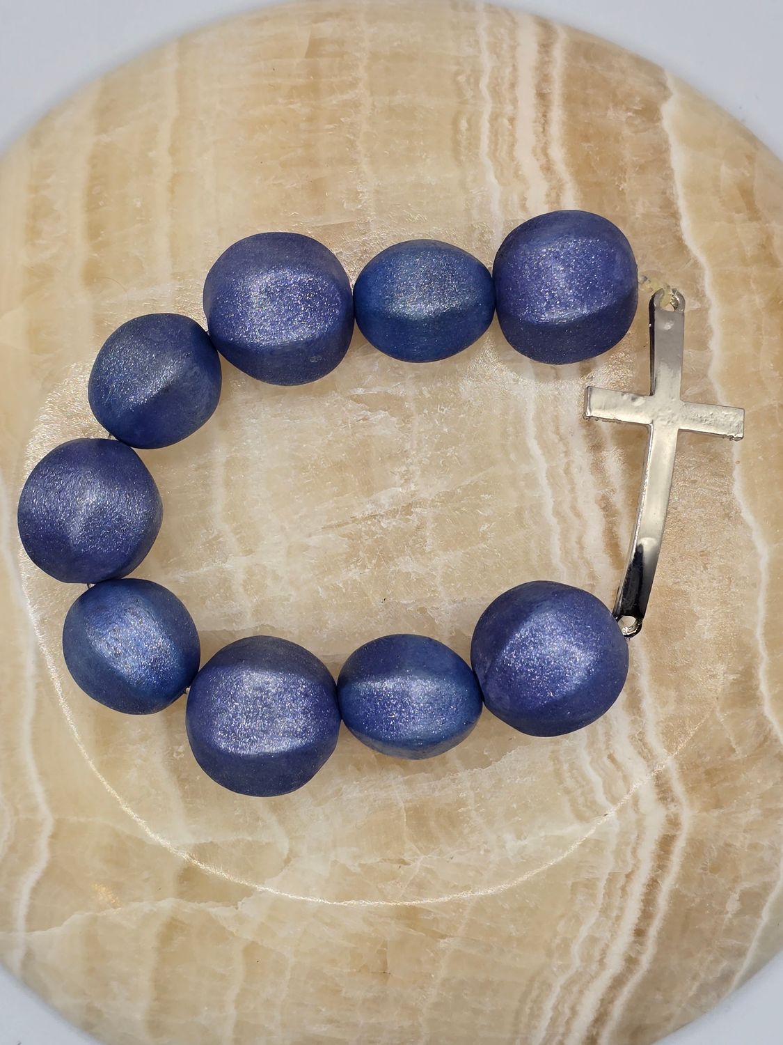 “Color Spirit” Bracelet – Vibrant Wood Beads on Stretch Cord