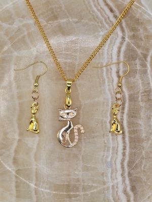 Whiskered Grace Jewelry Set