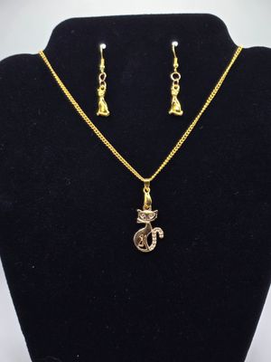 Whiskered Grace Jewelry Set