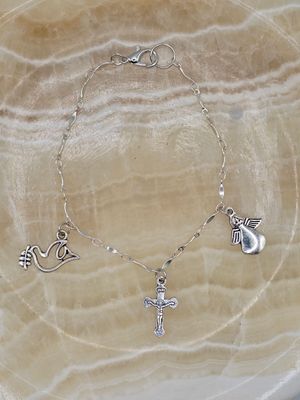 Trinity of Light Charm Bracelet