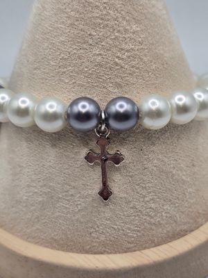 Silver Grace Charm Bracelet – Stretch Fit