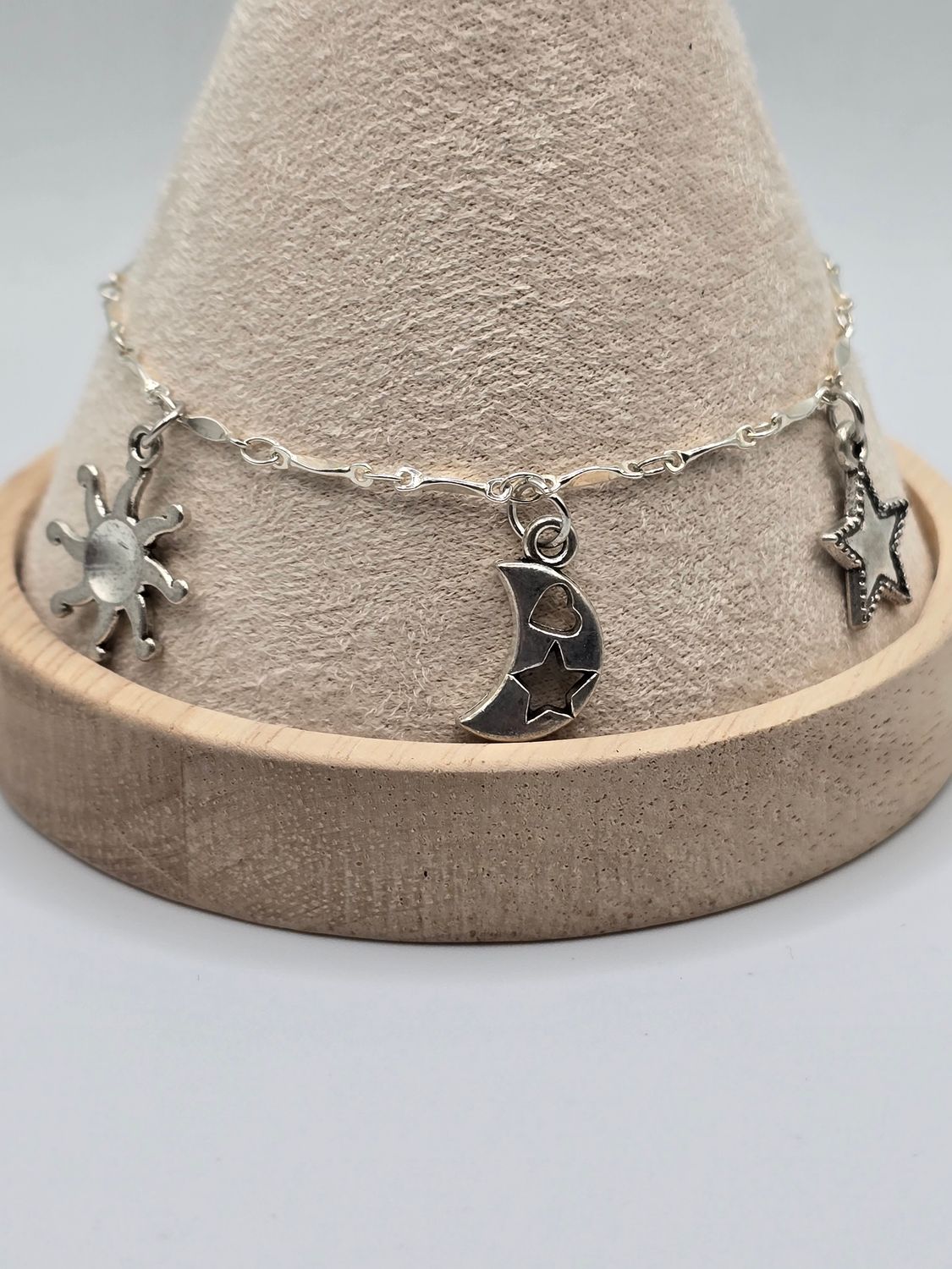 Celestial Trio Charm Bracelet