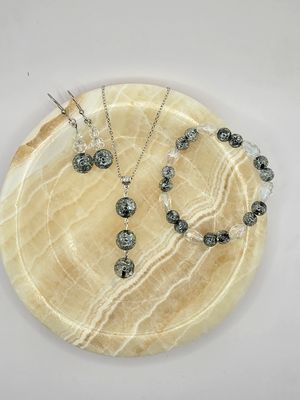 Trio of Sparkle – Coordinated Crystal Jewelry Set