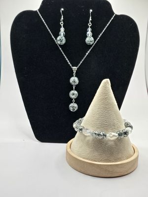 Trio of Sparkle – Coordinated Crystal Jewelry Set