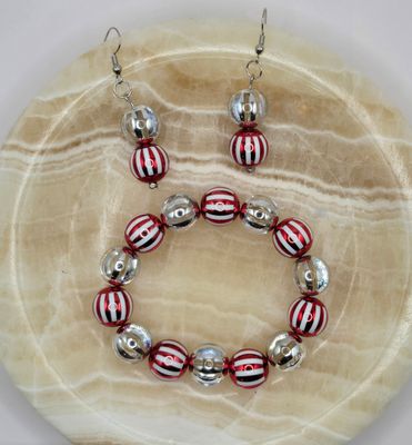 Peppermint Pop Holiday Jewelry Set