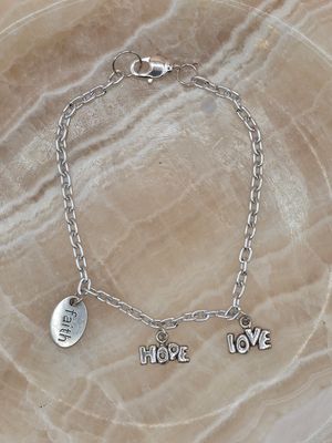 Grace in Every Link Charm Bracelet