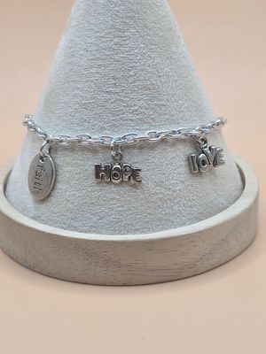Grace in Every Link Charm Bracelet