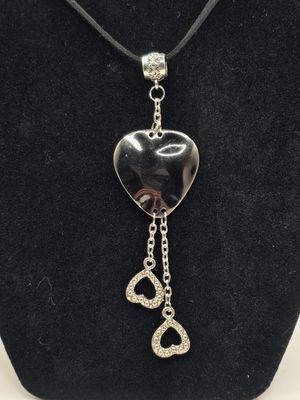 Layered Heart Pendant Necklace – Romantic Elegance